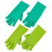 FRCOLOR 10 Pairs Mitts Gloves for Hand Sewing Fingerless Pressure Gloves Craft Gloves Quilting Mitten Gloves with Fingers Sewing Tools Sewing Hand Covers Anti-black Work Spandex - Buy Online on GoSupps.com