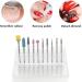10 Piece Nail Drill Set Nail Cutter Bits for Electric Nail File Removing Gel Acrylic Cuticle Manicure Pedicure Home DIY Tool - Buy Online on GoSupps.com