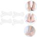 Big Toe Separator Set - 8 Pcs Gel Spacers for Bunion Correction and Hallux Valgus - Transparent and Reusable - Nursing Cover Included - Buy Online on GoSupps.com