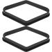 Sixx 9 Ball Classic Rhombus Billiards Ball Frame - Snooker Ball Rack Organizer for Bar Billiards Room - Buy Online on GoSupps.com