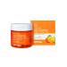 PRETTYSKIN Jeju Tangerine Vitamin C Toner Pads 70 sheets Skin texture care and use as a facial mask pack Soothing Moisturizing Korean skincare