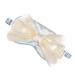 Soft Blackout Eye Cover Bowknot Decor Light Blocking Faux Silk Cotton Eye Cover with Elastic Strap for Women (-1411240140312) ZJchaoy0g6v587a3-12