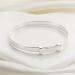 Molly Brown London Sterling Silver Baby Bangle | Christening Keepsake and New Baby Gift - Buy Online on GoSupps.com