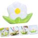 FOMIYES Flower Toothbrush Holder Working Desk toothbrush pencil holder tooth brush pen holder ceramics container cute child white Sitting Desk Toothbrush Counter Holder - Buy Online on GoSupps.com