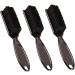 Doitool Paddle Brush Set - 3 Styling Brushes for Beard & Hair Wild Boar Bristle Rosa Color Adult Comb for Men - Buy Online on GoSupps.com