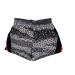Nike Girls Dri-Fit Logo Printed Tempo Running Shorts Black(36d466-023)/Pink 6X