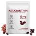 Astaxanthin 12mg 120 Softgels 4 Month Supply Premium Astaxanthin Antioxidant Supplements with Antioxidant Activity Supports Eye Immune Joint Skin Health Internal Circulation 1 Pack