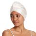 LilySilk 100% Mulberry Silk Sleep Cap for Hair 19 Momme Silk Bonnet Sleeping Hair Wrap for Women with Elastic Band Ivory