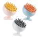 Combined 3 Silicone Shampoo Bush Shampoo Massage Cycling Bush Small Headwish Hairhampoo Bush Small Shampoo Bush Hair Peeling Peeling For the Scalp