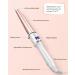 CkeyiN Professional Ceramic Hair Curling Wand 25-32MM - Adjustable Temperature - LCD Screen - Glove Included - Buy Online on GoSupps.com
