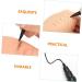 Hemoton 30 Pcs Eyebrow Marker Pen Eyebrow Pen Lip Mapping Pen Pen Drawing Tool Body - Buy Online on GoSupps.com