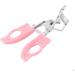 Handle Stainless Steel Cosmetic Tool Eyelash Curler Pink Silver Tone Eyelash Curler Multiple Colors - Buy Online on GoSupps.com