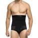 OLIns Men's High Waist Boxer Shorts - Compression Tummy Control Body Shaper Pants XXL in Black - International Shipping Available - Buy Online on GoSupps.com