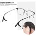 Doitool 10 Pairs Silicone Glasses Ear Hook Kit - Anti-Glare Holders & Protectors for Sunglasses & Short-Sighted Glasses | International Shipping Available - Buy Online on GoSupps.com