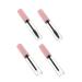 DOITOOL 4pcs Eyeliner Stick Mascara Wands Empty Lip Gloss Tube Eyelash The Pet Cream Pink Lip Balm Travel 1 g (Pack of 1) Pink