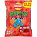 Walkers Monster Munch Flamin' Hot Snacks Crisps Case of 15x72g - Buy Online on GoSupps.com