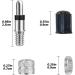 24pcs Dunlop Valve Replacement Set | Bicycle Valve Flash Valve Parts & Accessories for City & Trekking Bikes - Buy Online on GoSupps.com