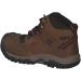 KEEN Unisex-Child Ridge Flex Mid Waterproof Leather Hiking Boots - Big Kid Bison/Red Carpet - Buy Online on GoSupps.com