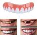 Buy Iksvmsi 4-Piece False Teeth Veneers - Temporary Dentures for Men & Women - Perfect for Bad Teeth - International Shipping Available - Buy Online on GoSupps.com