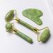 3-in-1 Face & Body Jade Roller and Gua Sha Set | 100% Natural Real Stone | Authentic Anti-Aging Beauty Tool - Buy Online on GoSupps.com
