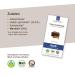 Buy Makri Bio Dattel Chocolate - Vegan Fair Trade No Refined Sugar Dark Almond 68% - 1 Board - International Shipping Available - Buy Online on GoSupps.com