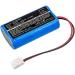 Replacement Battery for Promax 8 Premium CATV Analyser - CB-076 2600mAh/7.4V | International Shipping Available - Buy Online on GoSupps.com