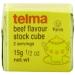 Telma Stock Cubes, Beef Flavor, 3 Count, 0.5 Ounce (Pack of 12)