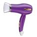 Powerful Hairdryer Travel Hair Dryer Foldable Lightweight Blow Dryer Fast Drying Hair Dryer 1000W with 3 Temperatures DC Motor Overheating Protection Function for Travel and Family Purple Small Gift
