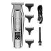 Professional Hair Clipper Adjustable Speed LED LCD Digital Carving USB Rechargeable Men Beard Trimmer Hairstyle Pusher