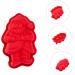 PRETYZOOM 2 Pcs Baking Mold Christmas Cookie Shape Christmas Resin Moulds Xmas Silicone Xmas Embossing Silicone Christmas Chocolate Molds Sandwich Xmas Molds Candle Silica Gel Fudge 18.2X11.5X3CM As Shown - Buy Online on GoSupps.com