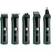 Buy 4 in 1 Professional Electric Hair Clippers - Titanium Alloy Trimmer Fast Charging & Shaver Blade Green - International Shipping Available - Buy Online on GoSupps.com