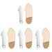 Baluue 4Set Mini Metal Cosmetic Spatula with Storage Bag Skin Care Cosmetic Spoon Reusable Applicator Beauty Scoop for Facial Mask Cream Lotions Moisturizers