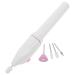 COHEALI 1pc Nail File Battery Portable Wireless Nail Drill Portable Nail Drill Nail Filer Portable Battery Nail Art Tool Nail Polishes Portapotty Manicure White Drill