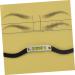 PLAFOPE Measuring Ruler 1 Set Arch Embroidery Eyebrow Ruler Eyebrow Stencils Eyebrow Shaper Pull Wire Draw a Line - Buy Online on GoSupps.com