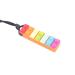Baby Teether Necklace - Silicone Sensory Chew Pendant for Boys Girls (Orange) - Buy Online on GoSupps.com