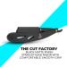 The Cut Factory Straight Razor with 100 Platinum Treat Single Blade Razors - Professional Stainless Steel Barber Razor for Close Shaving - Black - Buy Online on GoSupps.com