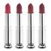 MORAZE Glossy Lipstick Cream Finish||Long Lasting Lipstick||Pack of 4 combo*4.5gm |