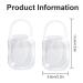 XPEX 6 PCs Transparent Pacifier Box - Durable Portable Dustproof Baby Storage Container - Buy Online on GoSupps.com