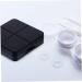 Buy Homsfou 12-Slot Contact Lens Case with Mirror - Travel-Friendly Colored Lens Holder Box (Black 4pcs) | Durable & Compact - Perfect for International Shipping - Buy Online on GoSupps.com