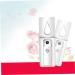 Healeved 3pcs Face Sprayer Facial Spa Steamer Mini Face Humidifier Facial Sprayer Makeup Brishes White - Buy Online on GoSupps.com