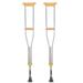 GagalU Axillary Crutches with Anti-Vibration Spring Crutch for Adults with Medical Comfortable Cushion 9 Adjustable in Height The Swelling Prevention and axillary Pain
