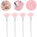 4pcs Makeup Brush Fan Highlighters Pink Powder Brows Cream Women Facial Brush The Face Cosmetic Miss - Buy Online on GoSupps.com