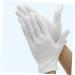 jojofuny 24 Pairs Industrial Honor Guard Gloves Laboratory Gloves Household Gloves Mermaid Party Decorations Parade Gloves Raffia Lampshade Cup Hook Handling Gloves White Spa Work Medical - Buy Online on GoSupps.com
