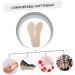 KALLORY Orthotic Insoles for Women - 2 Pairs Honeycomb 3/4 Over-Pronation Inserts for High Heels - Comfort Shoe Pads - Apricot 21x7x0.2CM - Buy Online on GoSupps.com