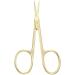 Motanar Gold & Silver Eyebrow Scissor Set | Makeup & Manicure Scissors | Nails & Cuticle Trimming | Face Hair Removal Tools - Yellow - Buy Online on GoSupps.com