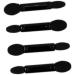 Didiseaon 200 pcs Eye Shadow Brush Tipped Sponge Makeup Double-ended Eyeshadow Black - Buy Online on GoSupps.com