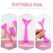 FOMIYES 4 pcs Eyeliner Baffle & Mascara Eyelash Shield Applicator - Perfect for Eye Makeup & Lash Lift - Includes Multifunctional Eyelash Comb (15x3.2cm - Buy Online on GoSupps.com