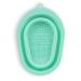 kawehiop Silicone Makeup Brush Cleaning Mat Folding Washing Pad Small Eyeliner Applicators Wash Scrubber Daily Gifts Accessories Green