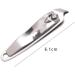SVAASA Nail Clippers Nail Clipper Adult Stainless Steel Nail Clipper Silver 1.2 * 6.1cm Multifunctional Nail Clipper - Buy Online on GoSupps.com