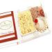 Ghasitaram Gifts Bhaidooj Gifts Bhaidooj Sweet - Soan Papdi Pooja Thali and Almonds Pouch